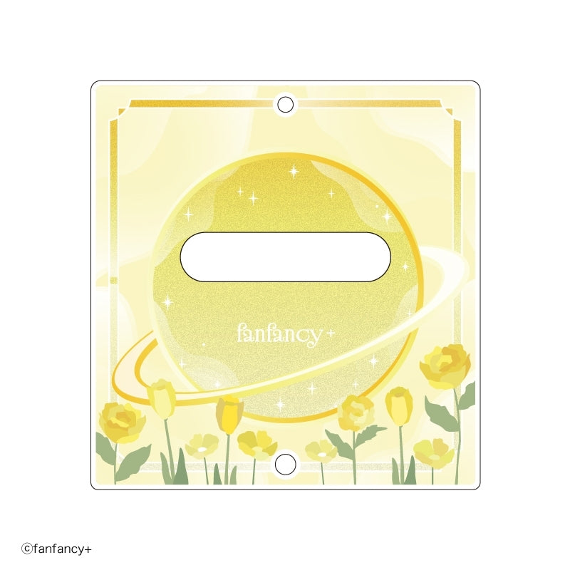 (Goods - Button Badge Cover) fanfancy+ Button Badge Acrylic Frame Dreamy Flower Yellow [After AGF2025]