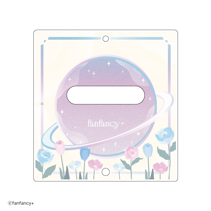 (Goods - Button Badge Cover) fanfancy+ Button Badge Acrylic Frame Dreamy Flower White [After AGF2025]
