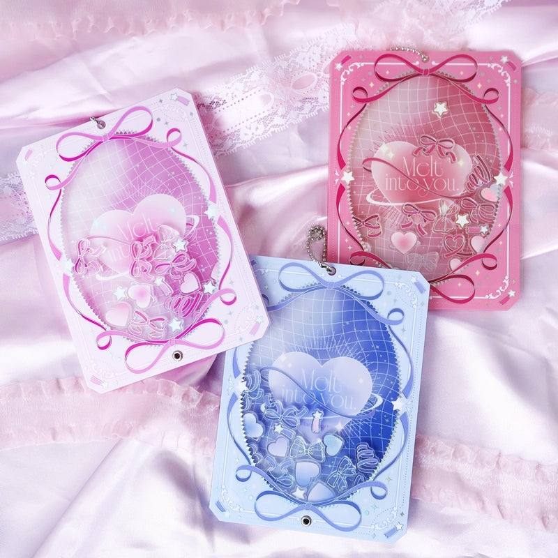 (Goods - Cell Phone Accessory) fanfancy+ Premium Acrylic Frame Starry Ribbon Red [After AGF2025]