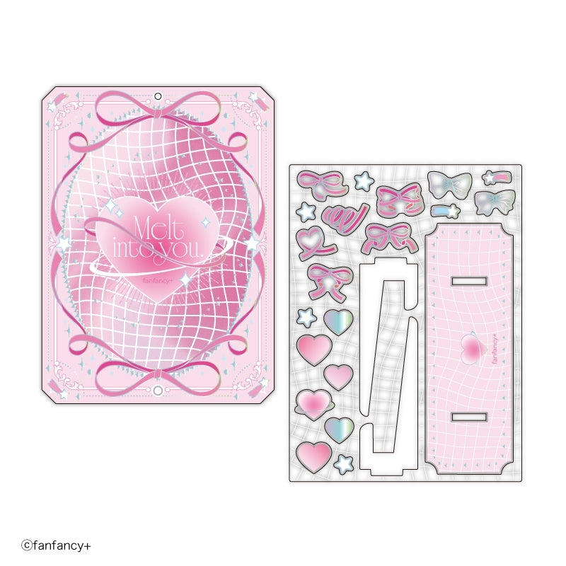(Goods - Cell Phone Accessory) fanfancy+ Premium Acrylic Frame Starry Ribbon Pink [After AGF2025]