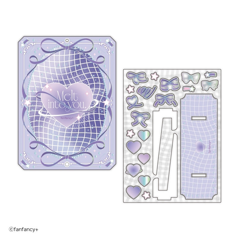 (Goods - Cell Phone Accessory) fanfancy+ Premium Acrylic Frame Starry Ribbon Purple [After AGF2025]