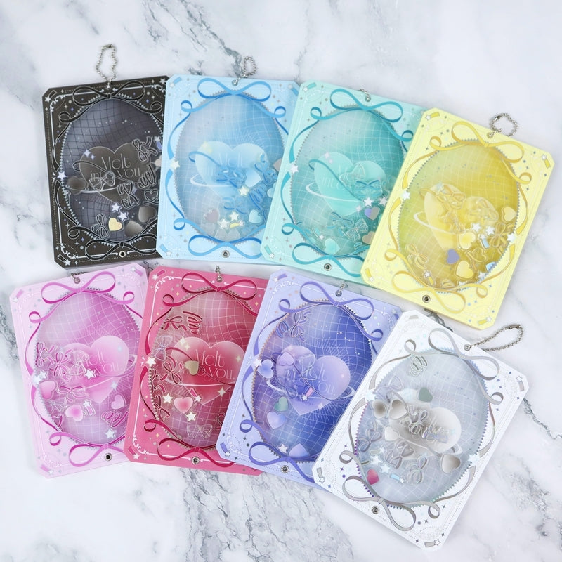 (Goods - Cell Phone Accessory) fanfancy+ Premium Acrylic Frame Starry Ribbon Purple [After AGF2025]