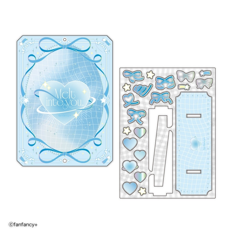 (Goods - Cell Phone Accessory) fanfancy+ Premium Acrylic Frame Starry Ribbon Blue [After AGF2025]