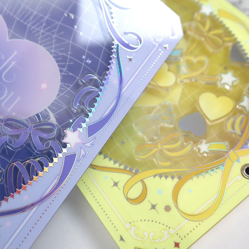 (Goods - Cell Phone Accessory) fanfancy+ Premium Acrylic Frame Starry Ribbon Green [After AGF2025]