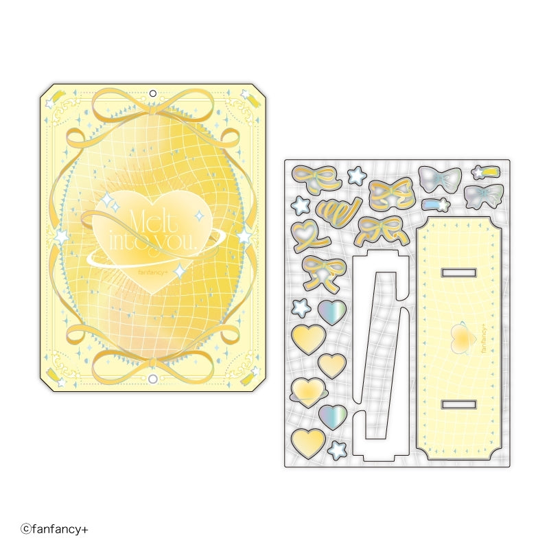 (Goods - Cell Phone Accessory) fanfancy+ Premium Acrylic Frame Starry Ribbon Yellow [After AGF2025]