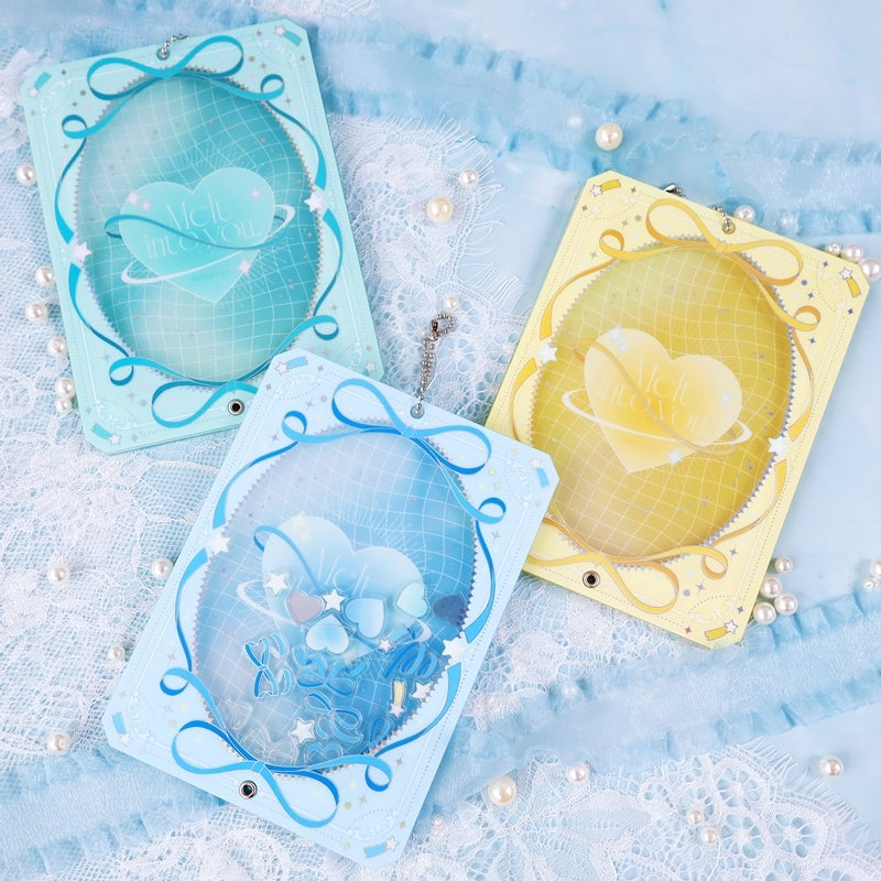 (Goods - Cell Phone Accessory) fanfancy+ Premium Acrylic Frame Starry Ribbon Yellow [After AGF2025]