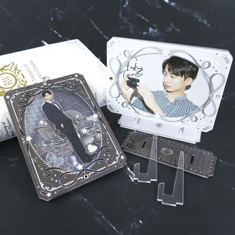 (Goods - Cell Phone Accessory) fanfancy+ Premium Acrylic Frame Starry Ribbon Yellow [After AGF2025]