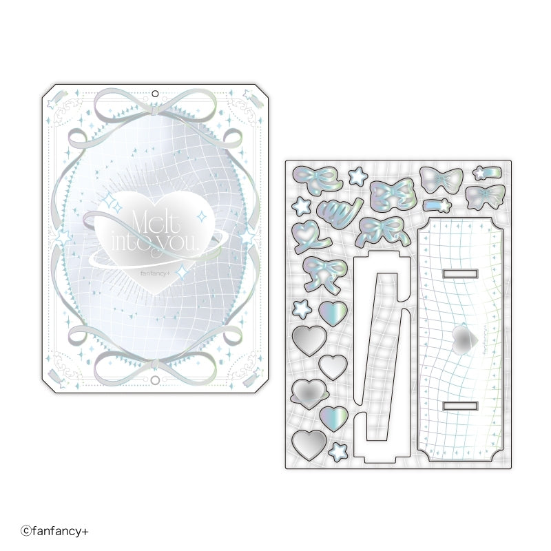 (Goods - Cell Phone Accessory) fanfancy+ Premium Acrylic Frame Starry Ribbon White [After AGF2025]