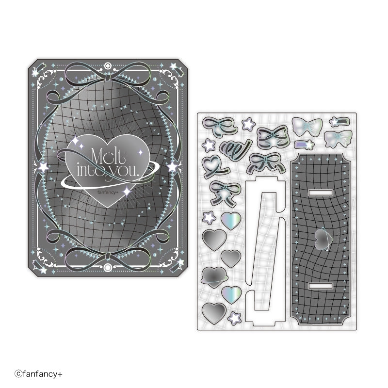 (Goods - Cell Phone Accessory) fanfancy+ Premium Acrylic Frame Starry Ribbon Black [After AGF2025]