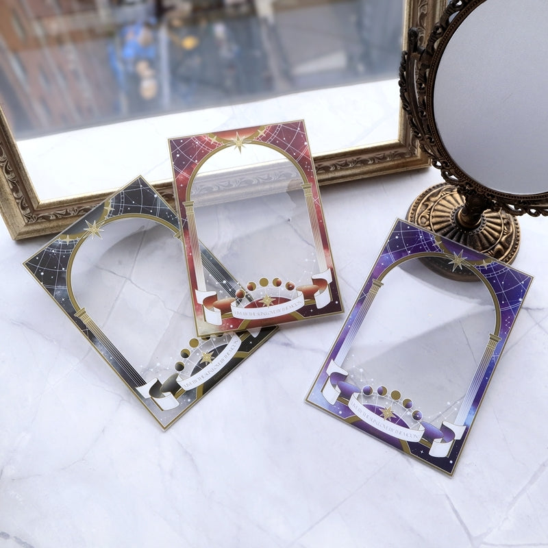 (Goods - Card Case) fanfancy+ Hard Case Postcard Size Astronomica Black [After AGF2025]