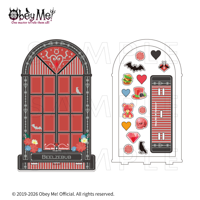 (Goods - Acrylic Stand) Obey Me! x fanfancy + Acrylic Frame Beelzebub
