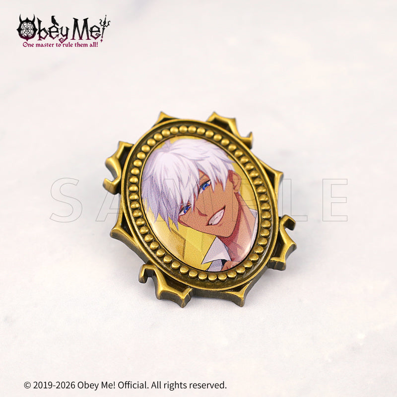 (Goods - Badge) Obey Me! x fanfancy + Pin Badge Mammon