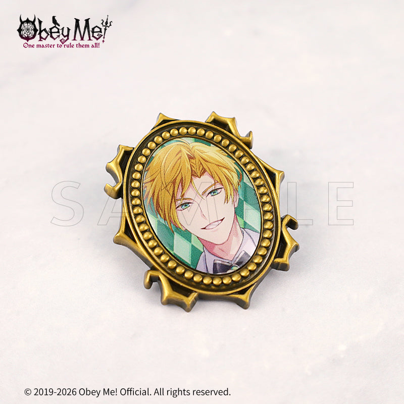 (Goods - Badge) Obey Me! x fanfancy + Pin Badge Satan