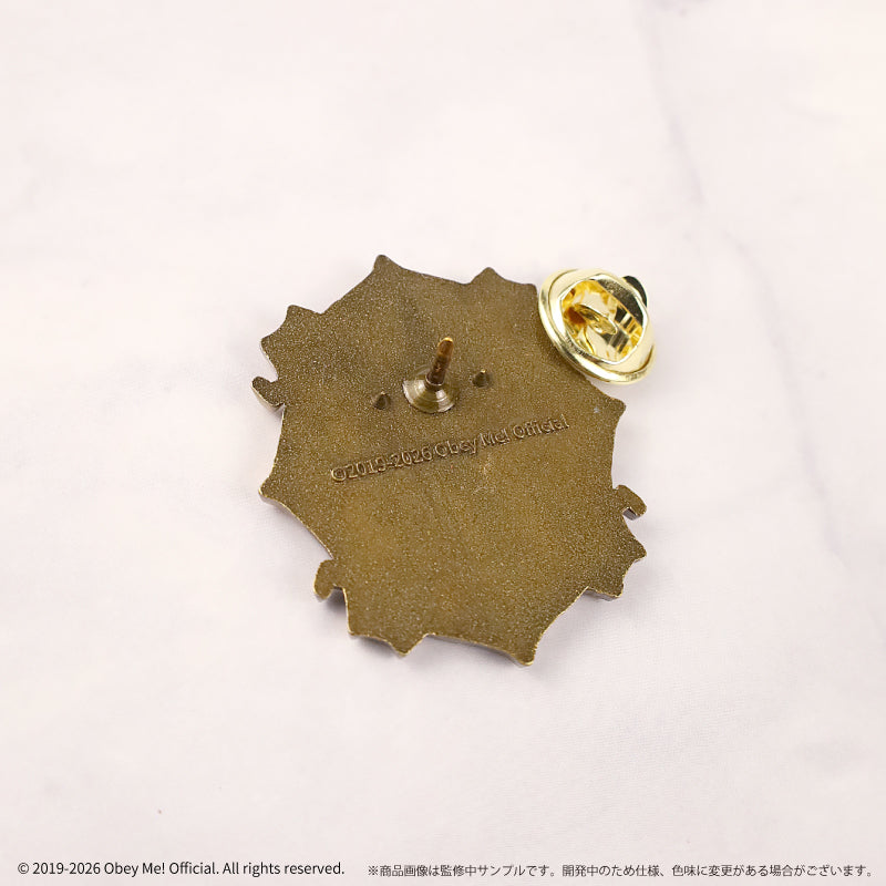 (Goods - Badge) Obey Me! x fanfancy + Pin Badge Asmodeus