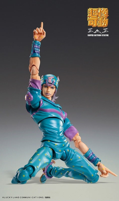 (Action Figure) Super Action Statue JoJo's Bizarre Adventure Part.7 Steel Ball Run Johnny Joestar Second (Re-release)
