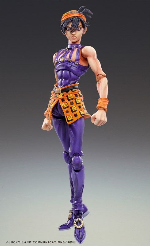 (Action Figure) JoJo's Bizarre Adventure Super Action Statue Part.V Narancia Ghirga & As (Re-release)