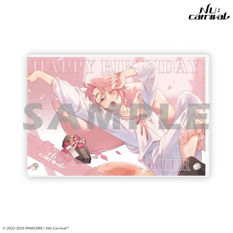 (Goods - Bromide) NU: Carnival Birthday Time Series - Acrylic Photo Frame Aster