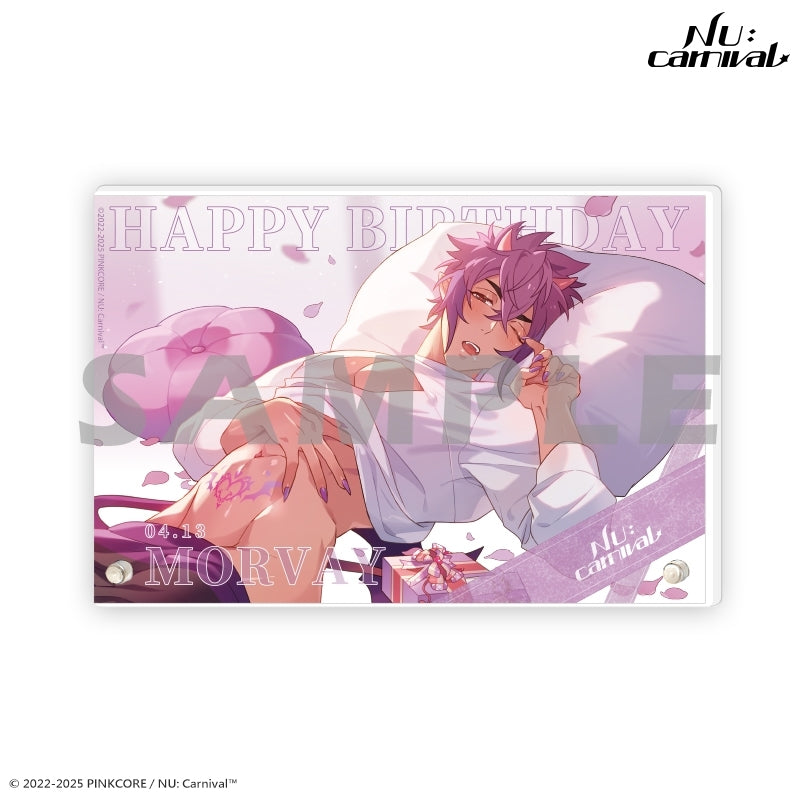 (Goods - Bromide) NU: Carnival Birthday Time Series - Acrylic Photo Frame Morvay
