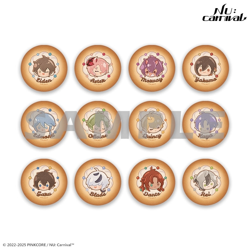 [※Blind](Goods - Badge) NU: Carnival Birthday Time Series - FuwaFuwa Button Badge (12 Types Total)