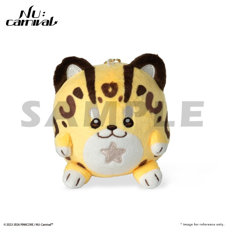 (Goods - Keychain) NU: Carnival Neon Carnival -The 4th anniversary- Leopard Ball Plush Keychain