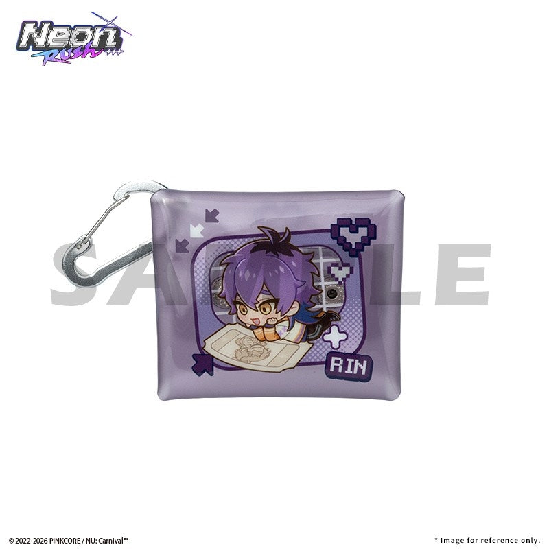 (Goods - Coin Purse) NU: Carnival Neon Carnival -Neon Rush- PVC Buckle Coin Purse Rin