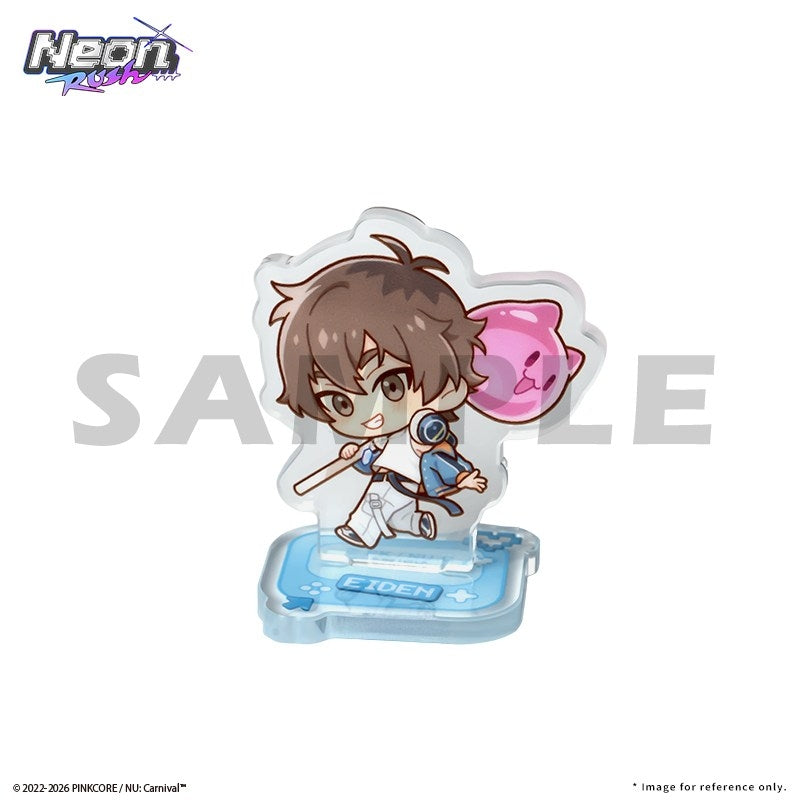 (Goods - Acrylic Stand) NU: Carnival Neon Carnival -Neon Rush- Mini Standee Set Eiden