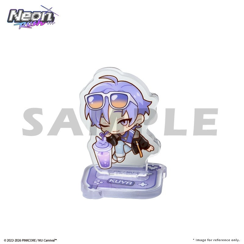 (Goods - Acrylic Stand) NU: Carnival Neon Carnival -Neon Rush- Mini Standee Set Kuya