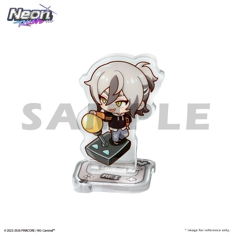 (Goods - Acrylic Stand) NU: Carnival Neon Carnival -Neon Rush- Mini Standee Set Rei