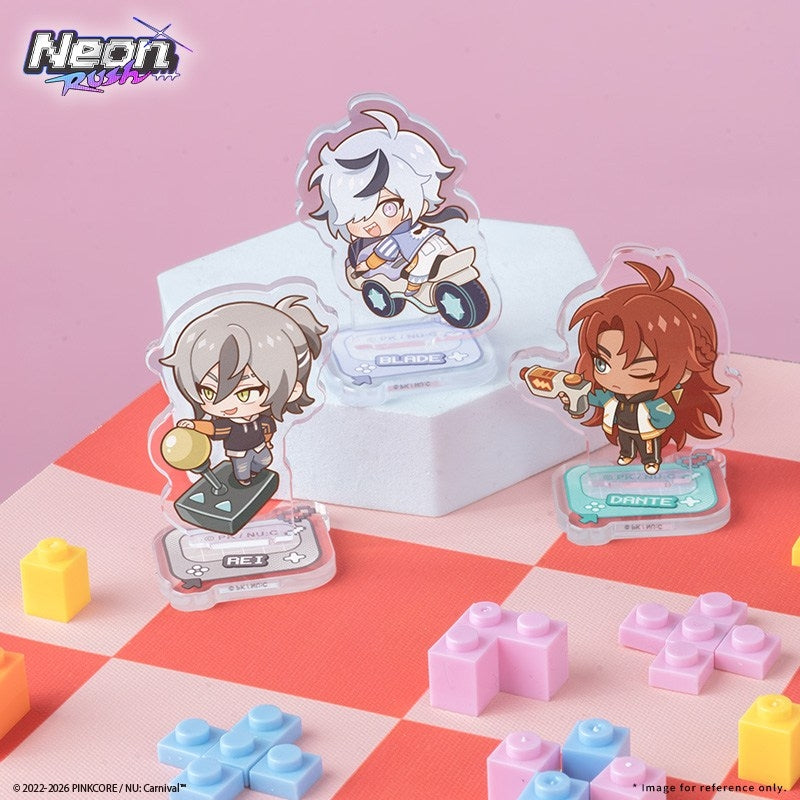 (Goods - Acrylic Stand) NU: Carnival Neon Carnival -Neon Rush- Mini Standee Set Rei