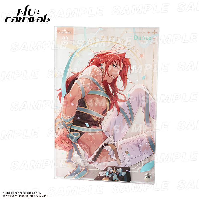 (Goods - Acrylic Photo Frame) NU: Carnival Birthday Blessing Series - Double-Layer Acrylic Photo Frame - Dante