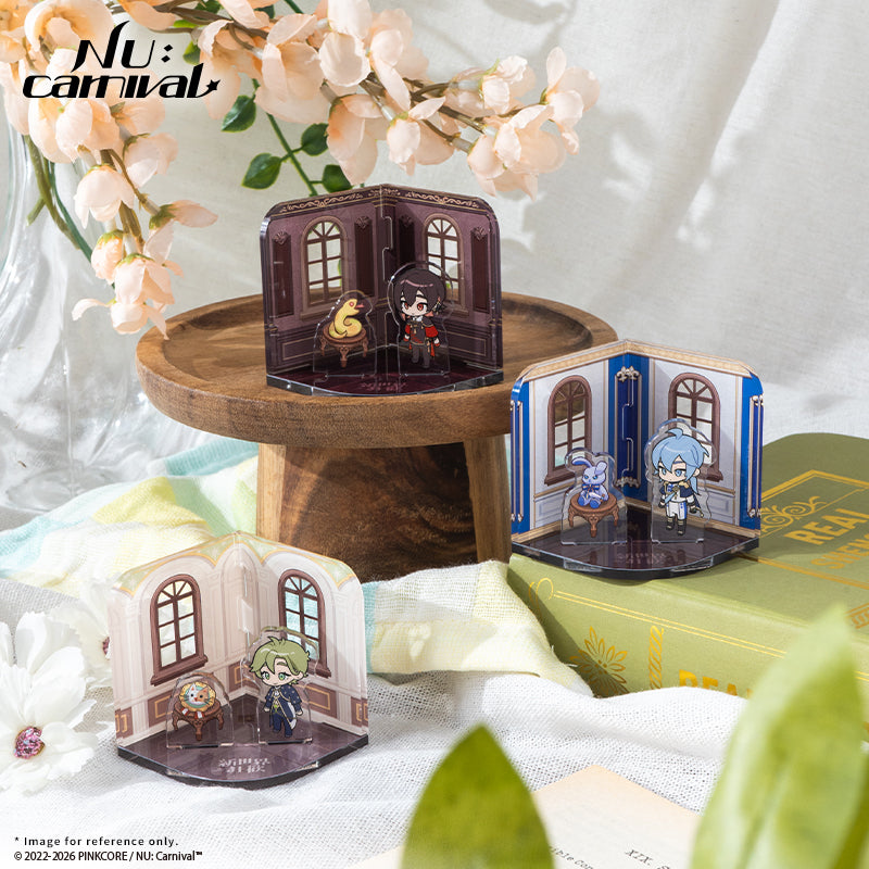 (Goods - Acrylic Stand) NU: Carnival Birthday Blessing Series - Cabin Diorama Set - Yakumo