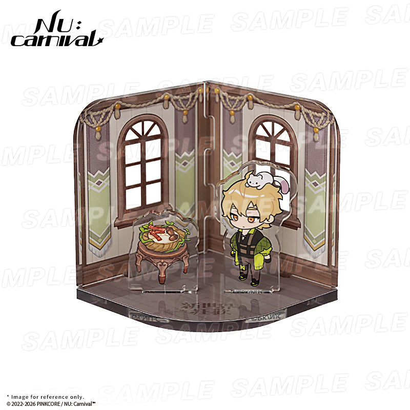 (Goods - Acrylic Stand) NU: Carnival Birthday Blessing Series - Cabin Diorama Set - Quincy
