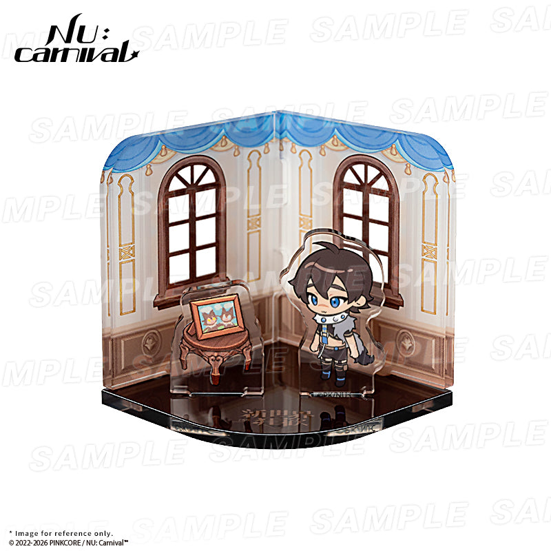 (Goods - Acrylic Stand) NU: Carnival Birthday Blessing Series - Cabin Diorama Set - Garu