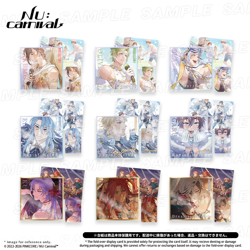 (Goods - Set) NU: Carnival Neon Carnival -The 4th anniversary- Ally Song Collection Set Dreams of Foam Dante