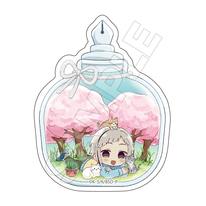 (Goods - Sticker) Bungo Stray Dogs Sketchu! Terrarium Sticker Atsushi Nakajima