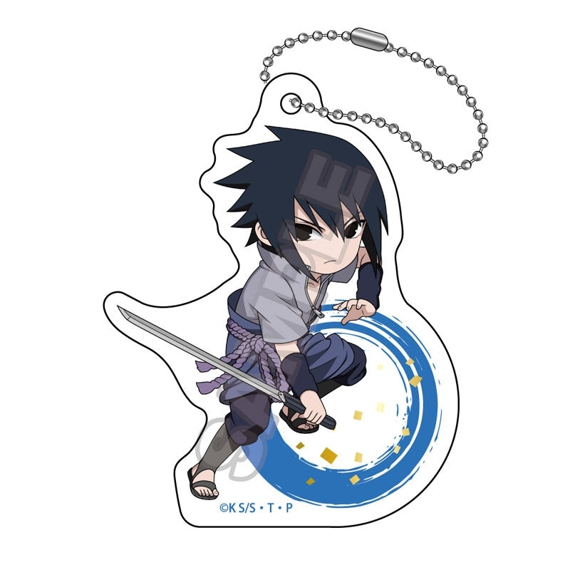 (Goods - Keychain) NARUTO Shippuden Battle vol. 1 Acrylic Keychain Sasuke Uchiha
