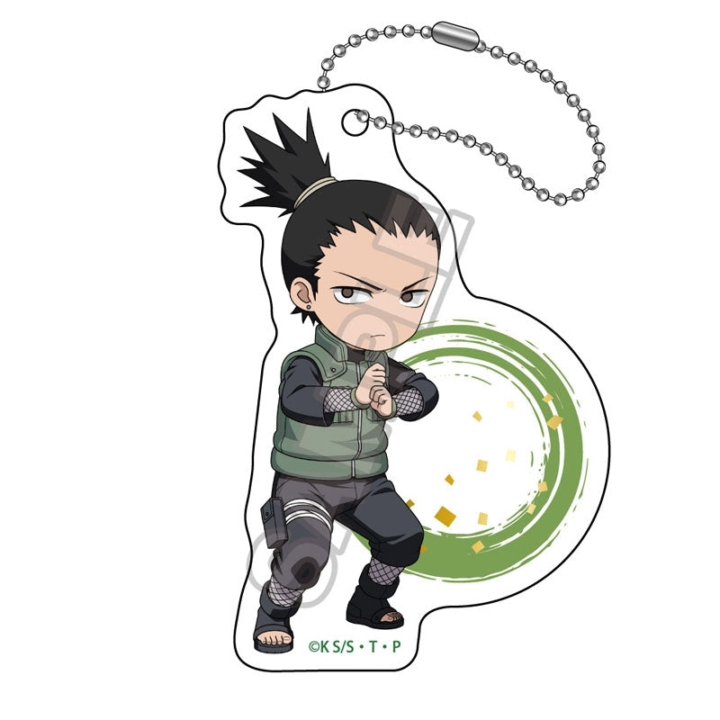 (Goods - Keychain) NARUTO Shippuden Battle vol. 1 Acrylic Keychain Shikamaru Nara
