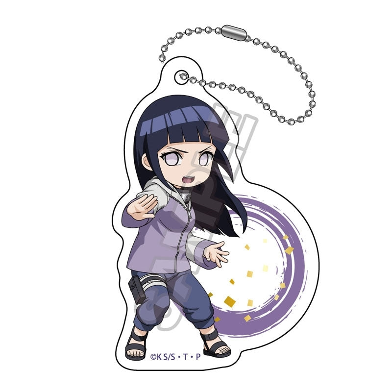 (Goods - Keychain) NARUTO Shippuden Battle vol. 1 Acrylic Keychain Hinata Hyuga