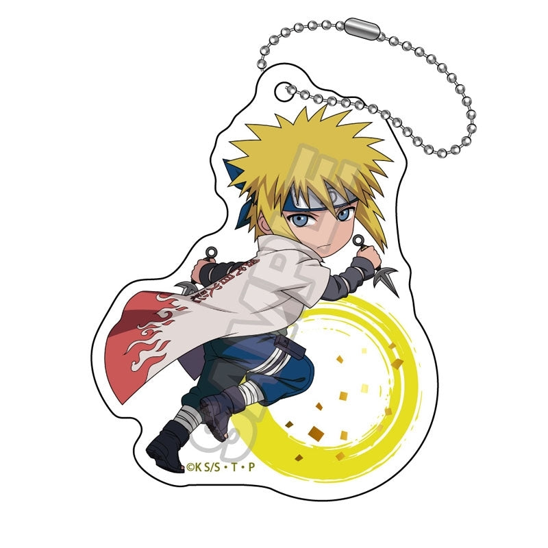 (Goods - Keychain) NARUTO Shippuden Battle vol. 2 Acrylic Keychain Minato Namikaze