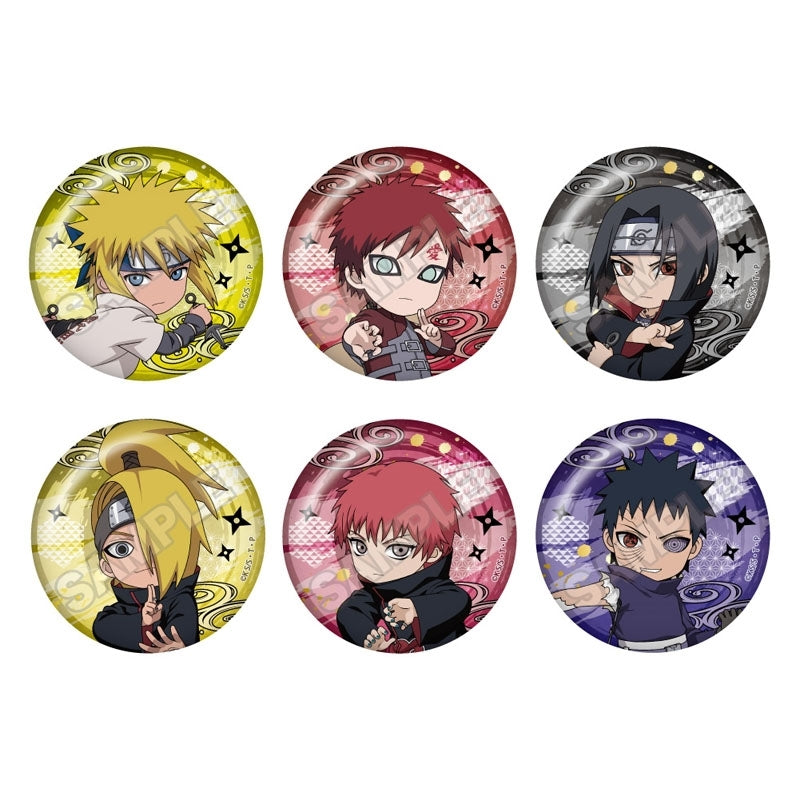 (1BOX=6)(Goods - Badge) NARUTO Shippuden Battle vol. 2 Button Badge