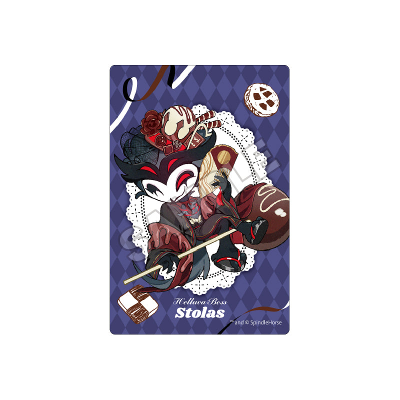 (1BOX=7)(Goods - Card) Helluva Boss Chibi Sweets Kimono CharaPic