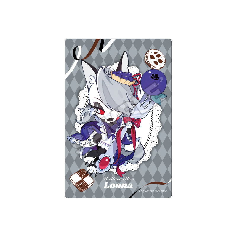 (1BOX=7)(Goods - Card) Helluva Boss Chibi Sweets Kimono CharaPic
