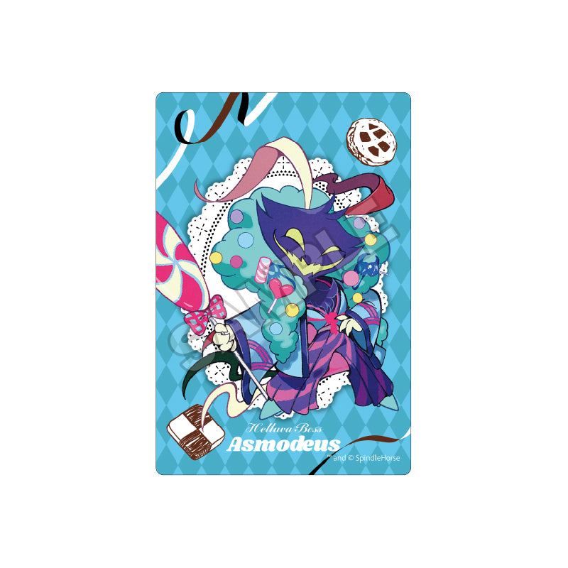 (1BOX=7)(Goods - Card) Helluva Boss Chibi Sweets Kimono CharaPic