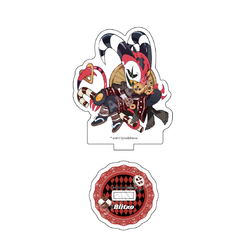 (1BOX=7)(Goods - Acrylic Stand) Helluva Boss Chibi Sweets Kimono Acrylic Stand mini