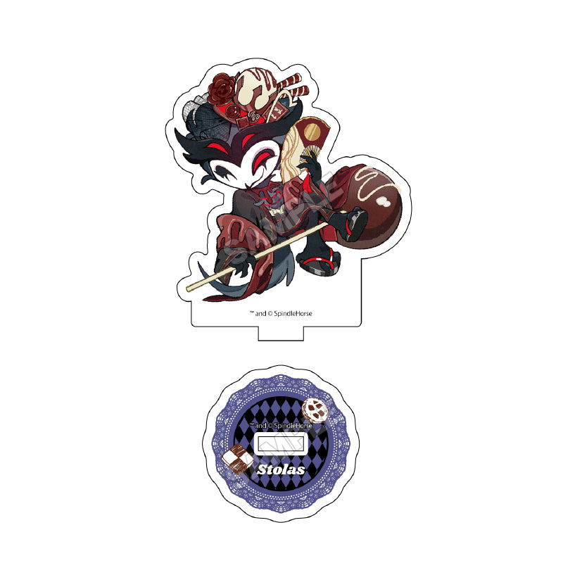 (1BOX=7)(Goods - Acrylic Stand) Helluva Boss Chibi Sweets Kimono Acrylic Stand mini