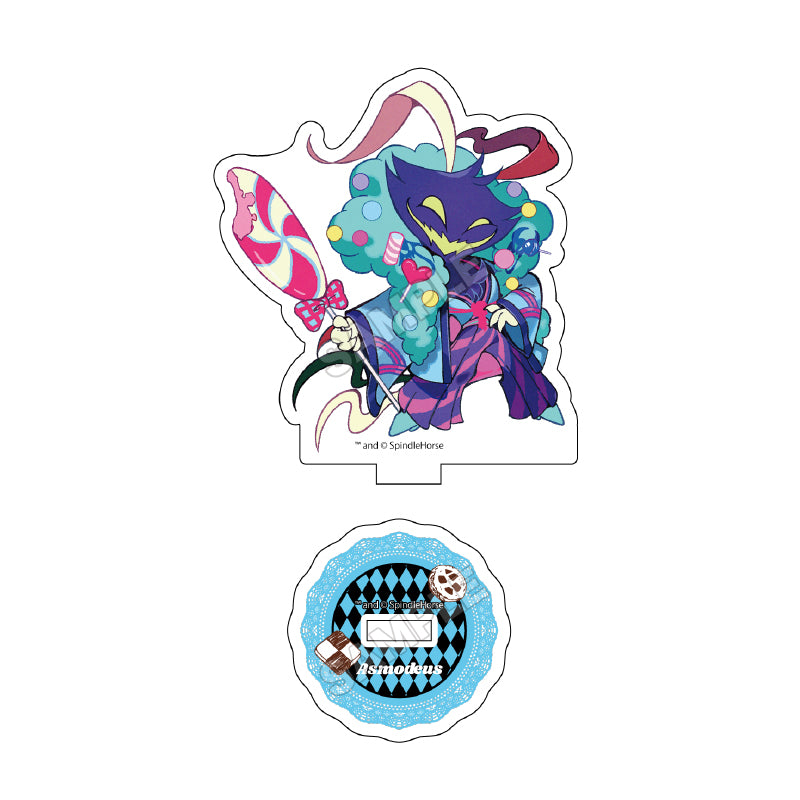 (1BOX=7)(Goods - Acrylic Stand) Helluva Boss Chibi Sweets Kimono Acrylic Stand mini