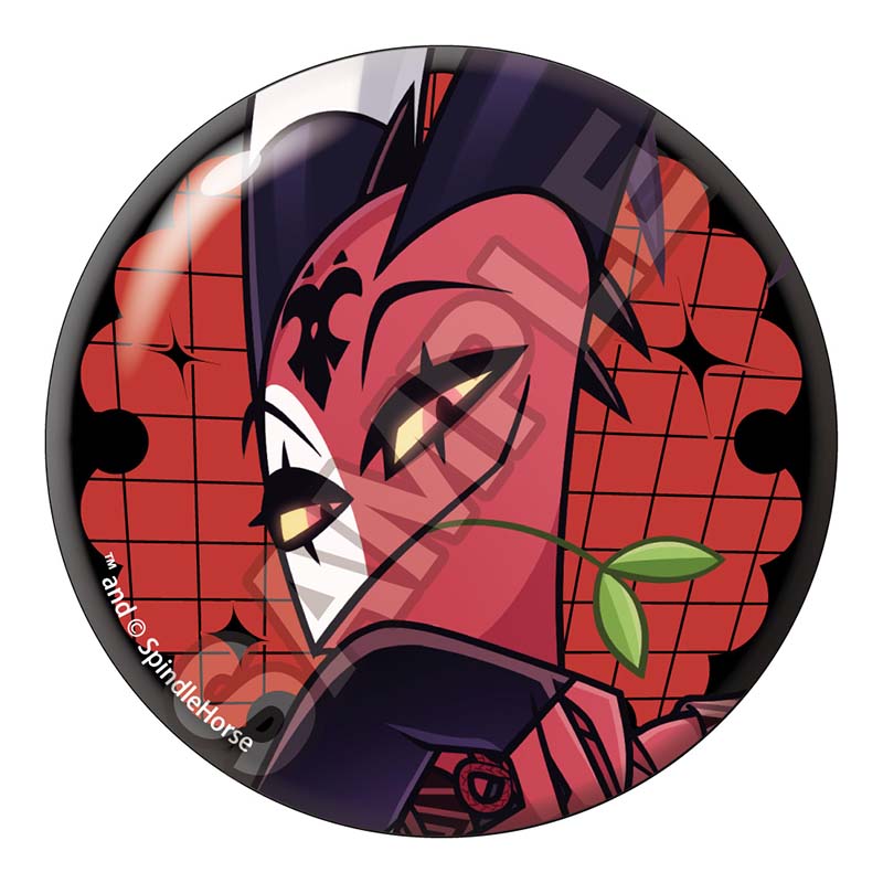 (1BOX=8)(Goods - Badge) Helluva Boss Hyakki Yagyo Glitter Button Badge