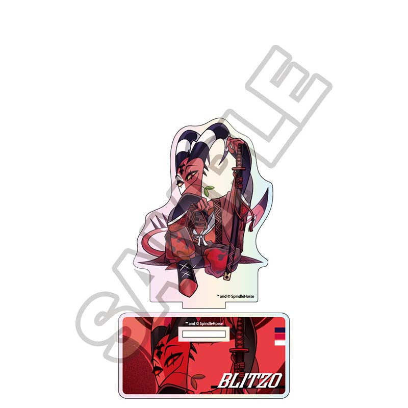 (Goods - Acrylic Stand) Helluva Boss Hyakki Yagyo Iridescent Acrylic Stand Blitzo