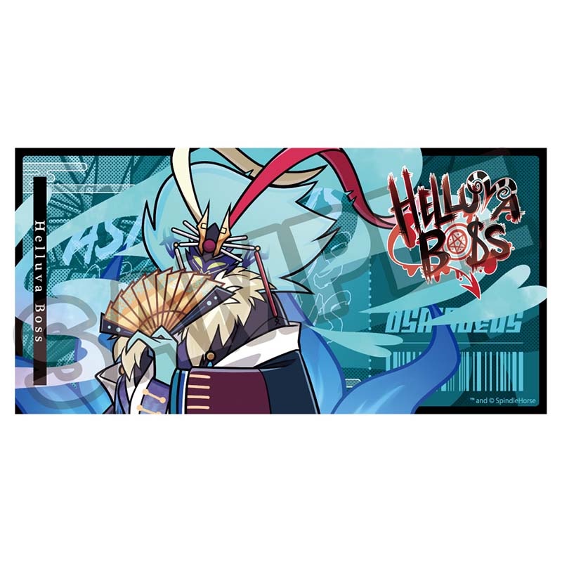 (Goods - Sticker) Helluva Boss Hyakki Yagyo Ticket Style Holographic Sticker Asmodeus