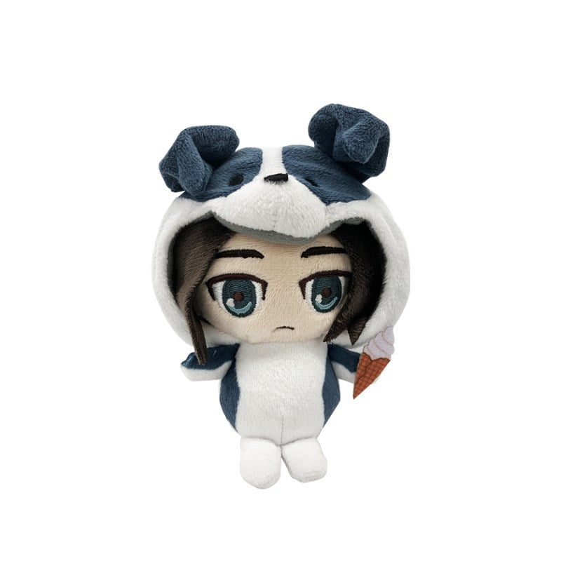 (Goods - Mascot) Attack on Titan Animarukko Plush Mascot Infiltration ver./Eren